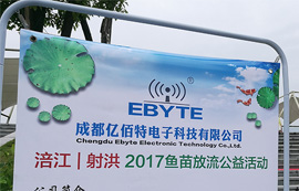 Scientific Fry Release, Return to Nature——Ebyte fry release and water resources protection in Fujiang River